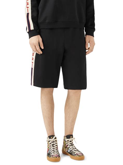 gucci technical jersey shorts|gucci men shorts sale.